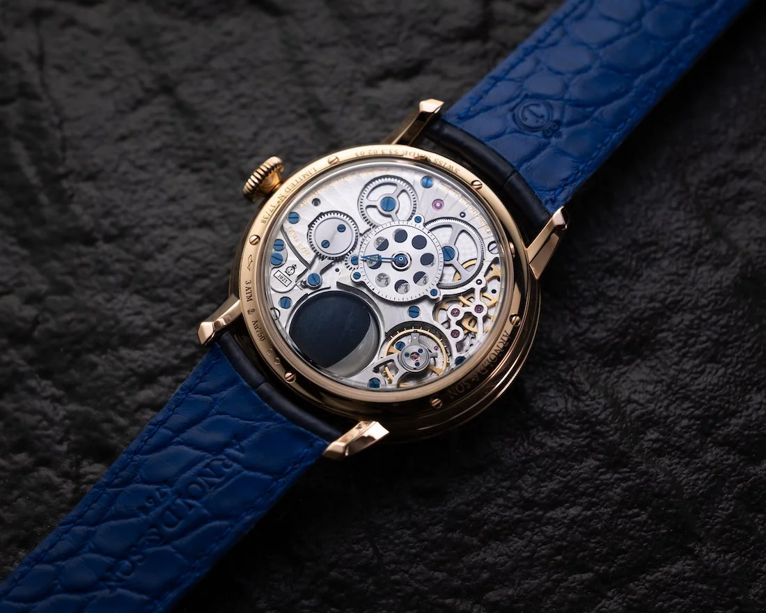 Introducing Arnold Son Luna Magna Red Gold Meteorite WATCH COLLECTING LIFESTYLE